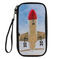 Thumbnail for Beautiful Airbus A330 on Approach copy Designed Travel Cases & Wallets