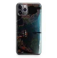 Thumbnail for Beautiful Scenary Through Helicopter Cockpit Designed iPhone Cases