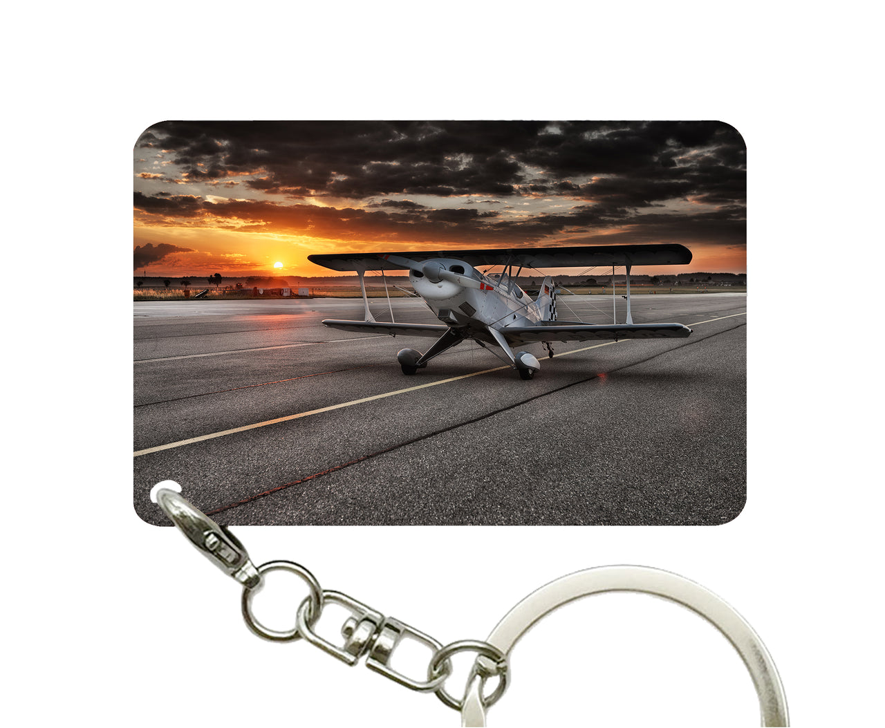 Beautiful Show Airplane Designed Key Chains
