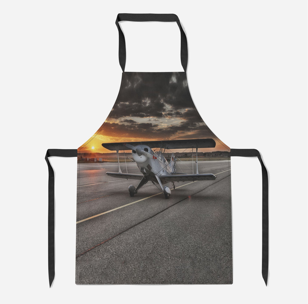 Beautiful Show Airplane Designed Kitchen Aprons