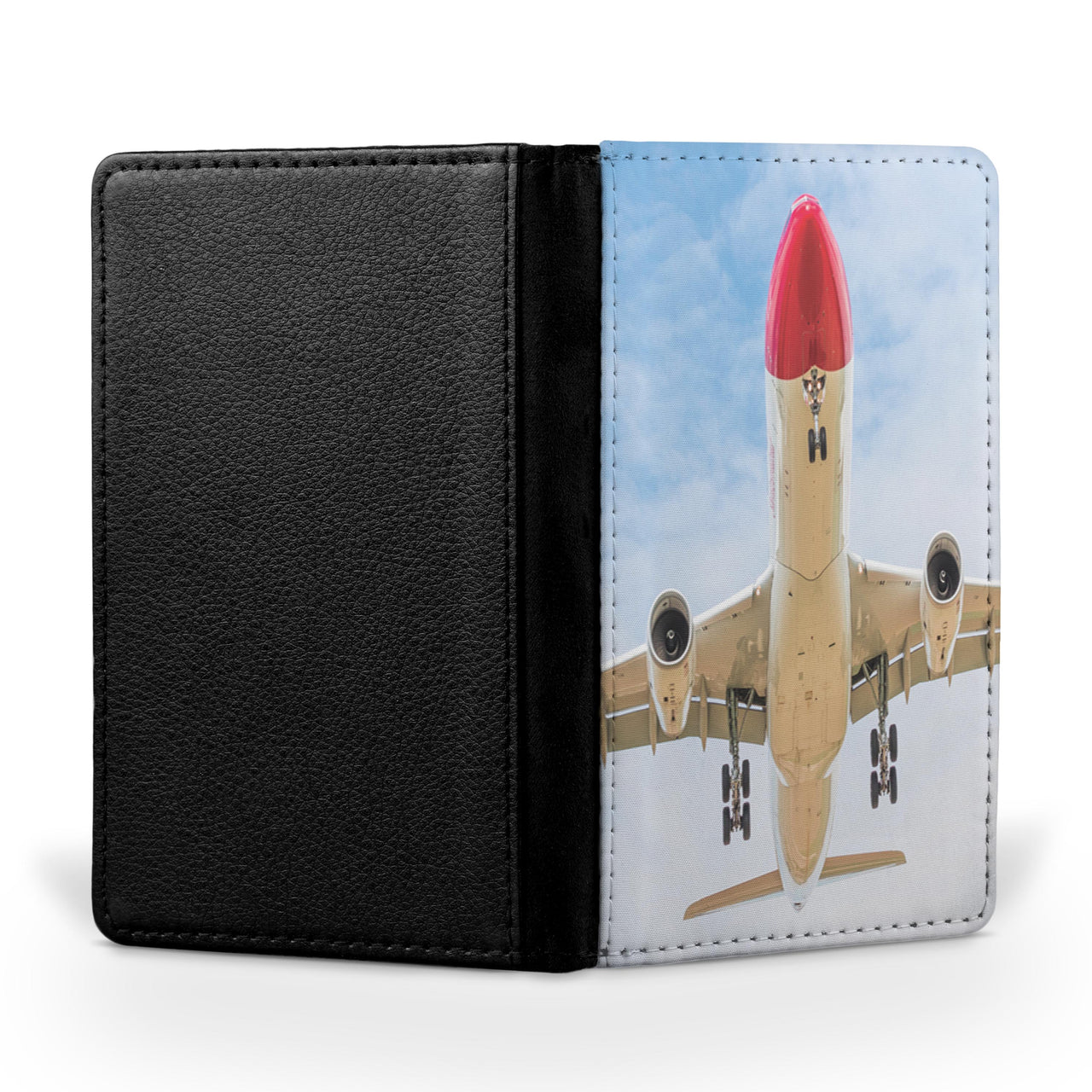 Beautiful Airbus A330 on Approach Printed Passport & Travel Cases