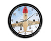 Beautiful Airbus A330 on Approach Printed Wall Clocks Aviation Shop 