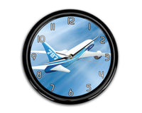 Thumbnail for Beautiful Painting of Boeing 787 Dreamliner Printed Wall Clocks Aviation Shop 