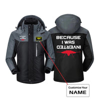 Thumbnail for Because I was Inverted Designed Thick Winter Jackets