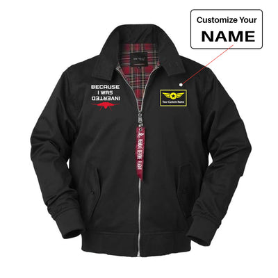 Customisable Because I was Inverted Jacket