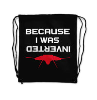 Thumbnail for Because I was Inverted Designed Drawstring Bags