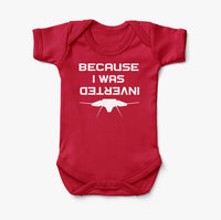 Thumbnail for Because I was Inverted Designed Baby Bodysuits
