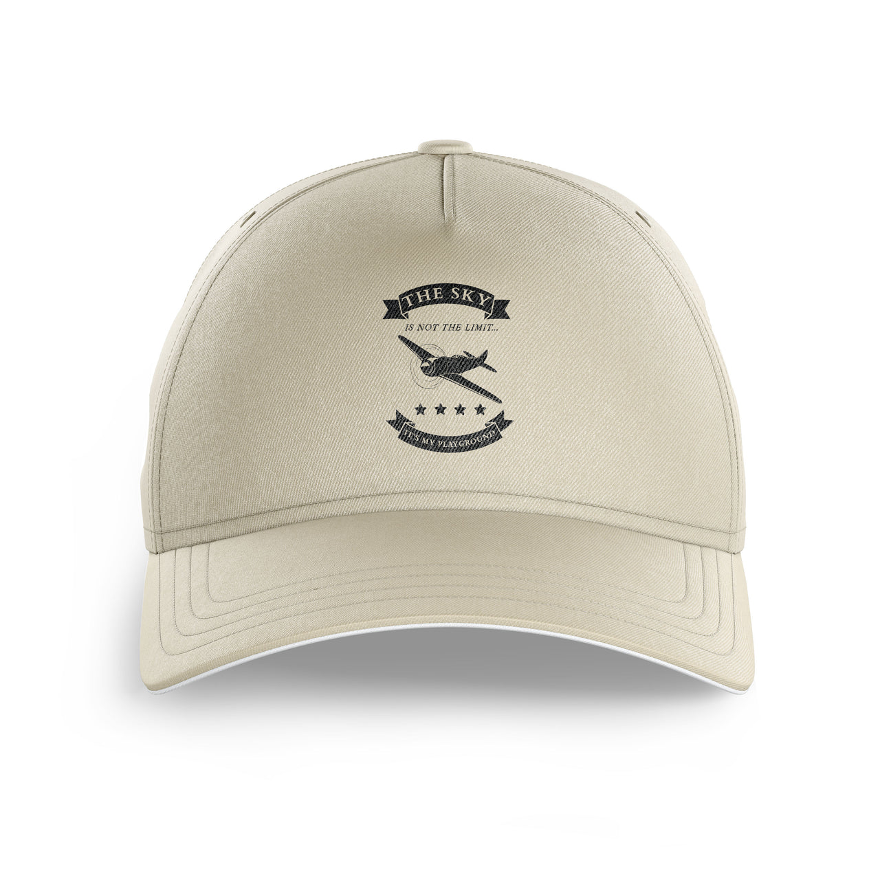 The Sky is not the limit, It's my playground Printed Hats