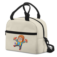 Thumbnail for Cute Little Boy Pilot Costume Playing With Wings Designed Lunch Bags
