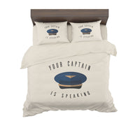 Thumbnail for Your Captain Is Speaking Designed Bedding Sets