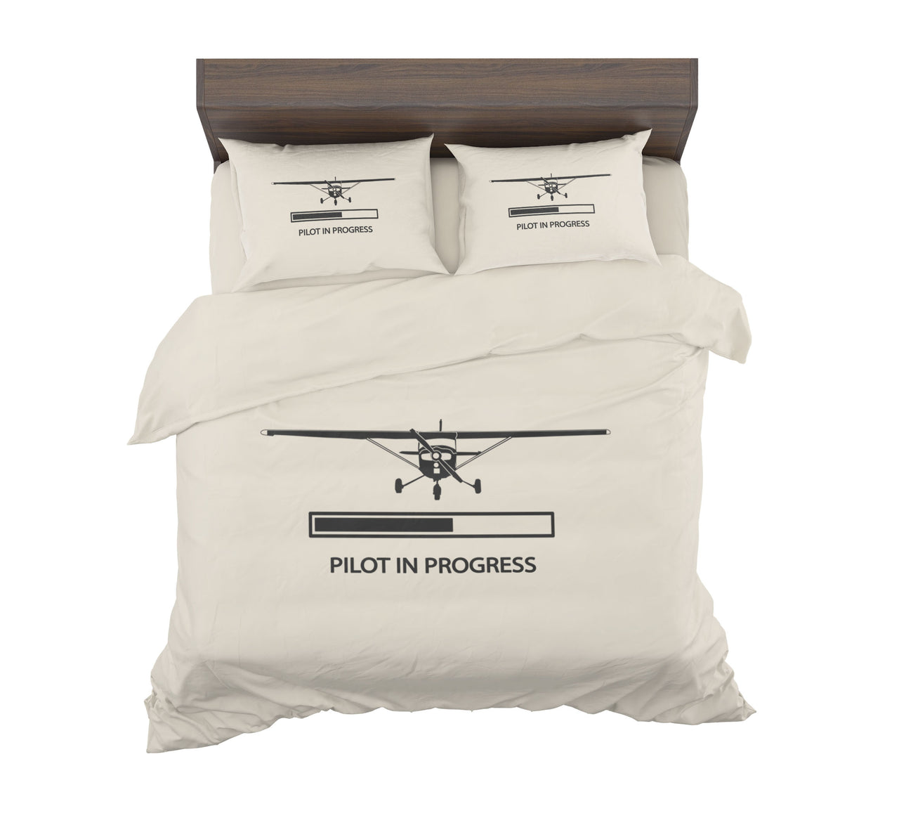 Pilot In Progress (Cessna) Designed Bedding Sets