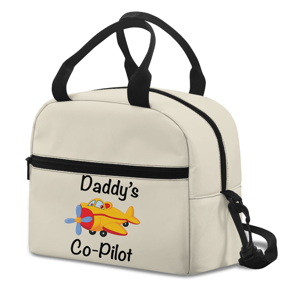 Daddy's CoPilot (Propeller) Designed Lunch Bags
