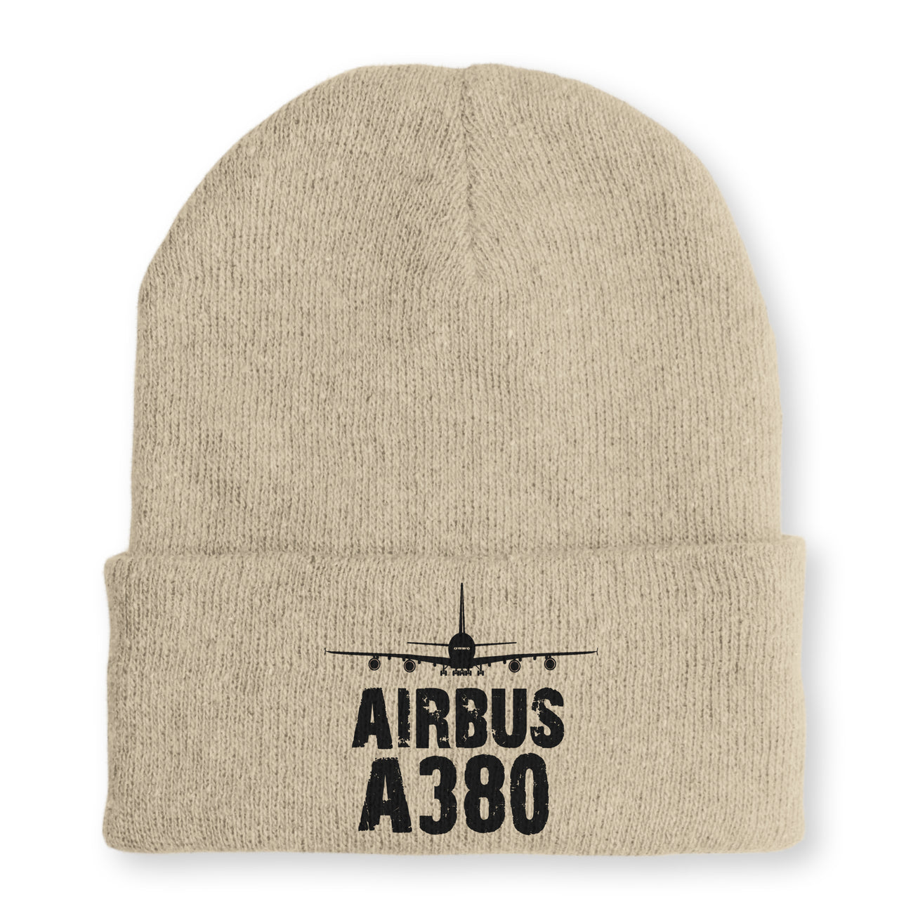Airbus A380 & Plane Embroidered Beanies