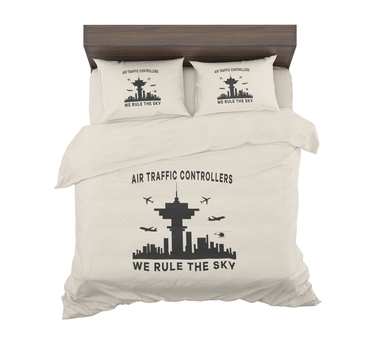 Air Traffic Controllers - We Rule The Sky Designed Bedding Sets