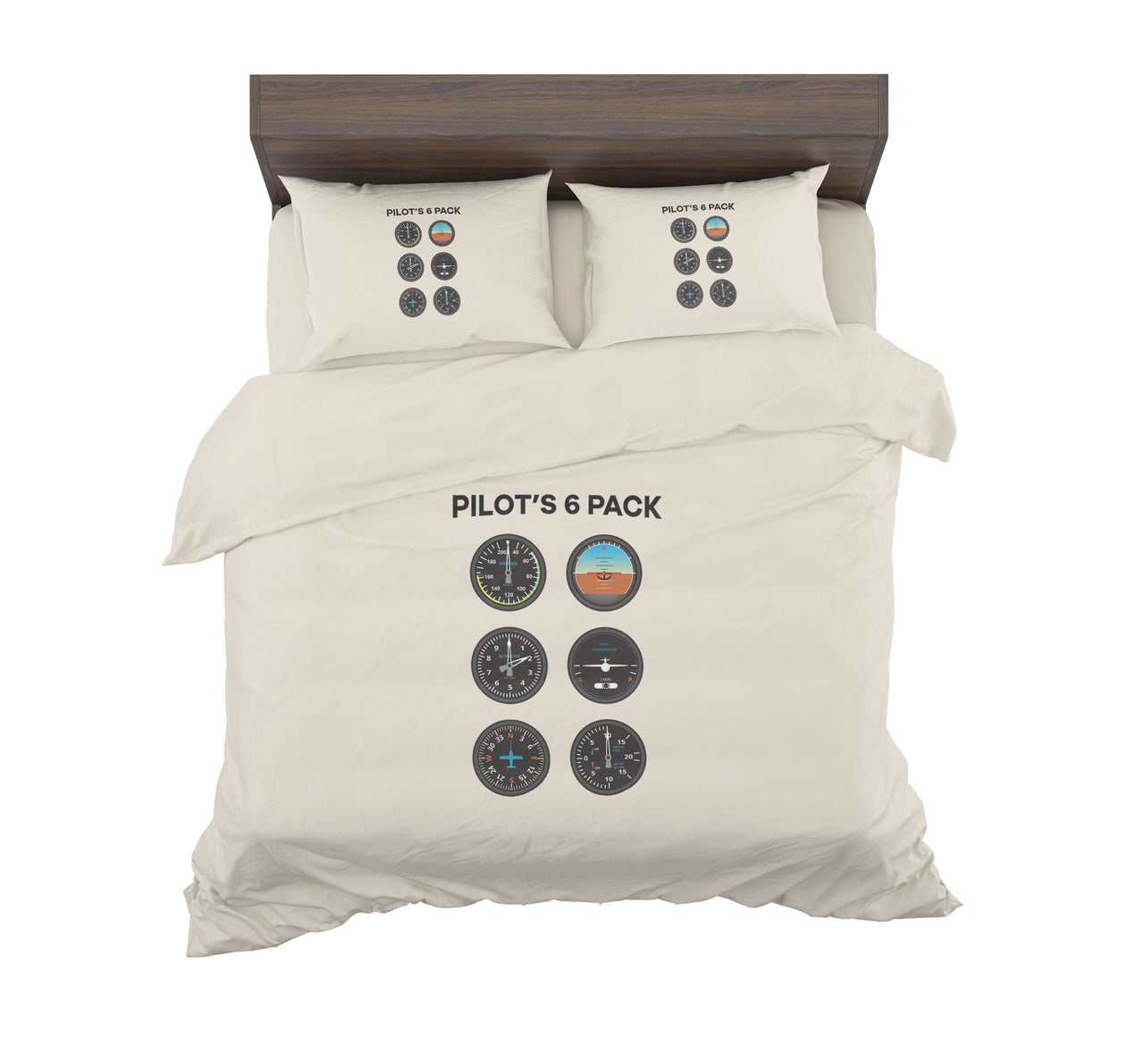 Pilot's 6 Pack Designed Bedding Sets