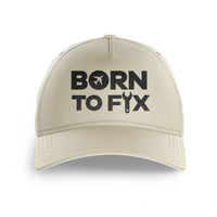 Thumbnail for Born To Fix Airplanes Printed Hats