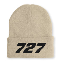Thumbnail for 727 Flat Text Embroidered Beanies