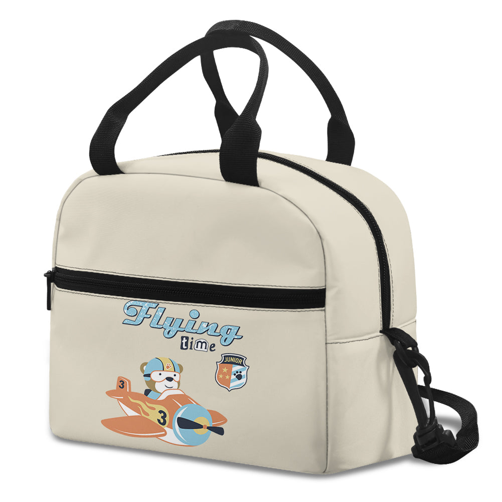 Flying Time & Junior Pilot Designed Lunch Bags