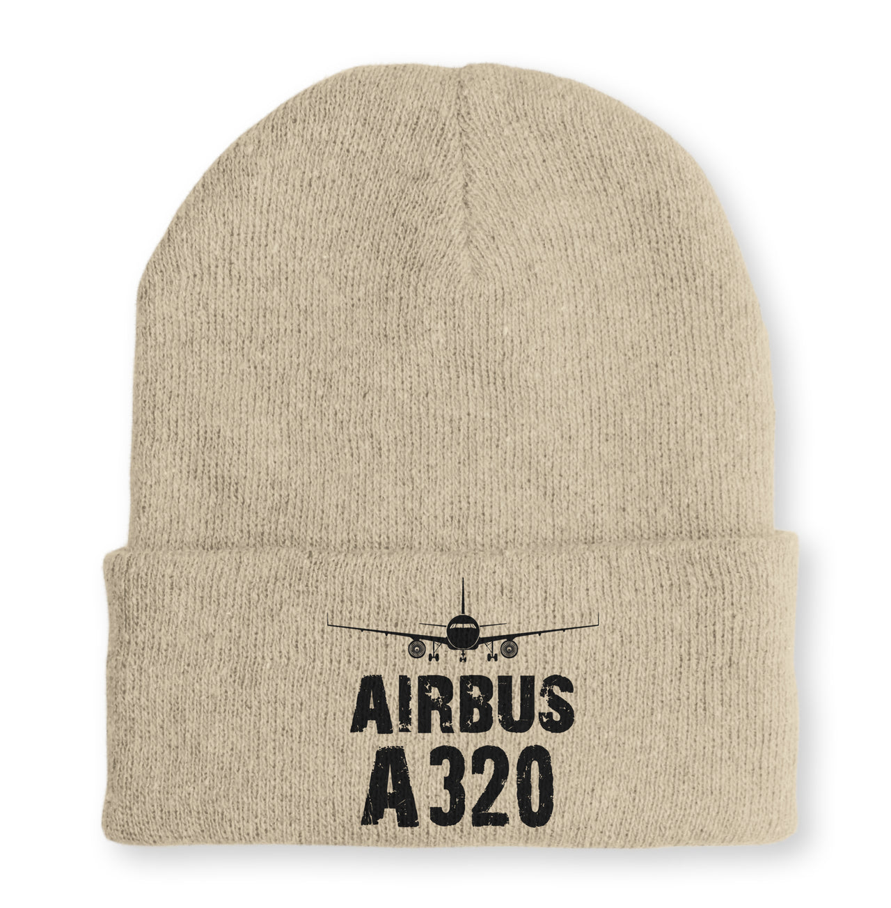 Airbus A320 & Plane Embroidered Beanies