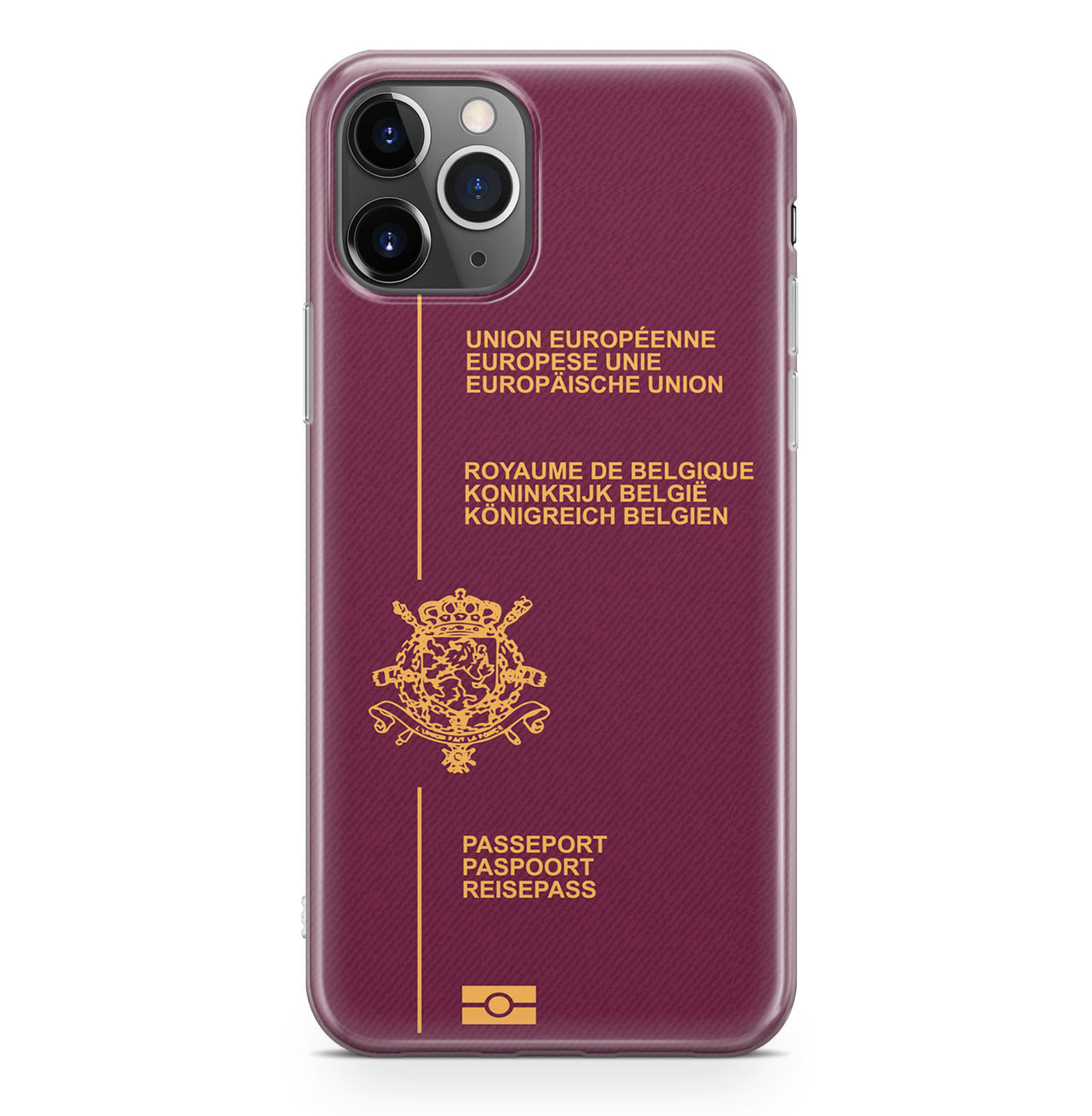 Belgian Passport Designed iPhone Cases