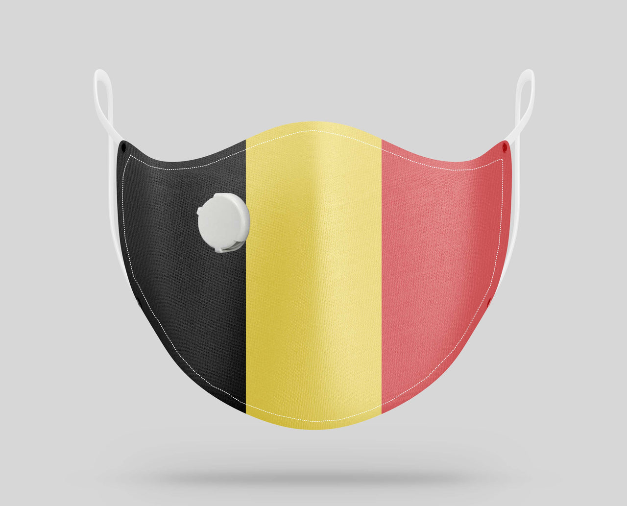 Belgium Flag Designed Face Masks