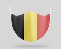 Thumbnail for Belgium Flag Designed Face Masks
