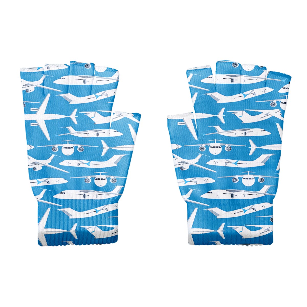 Big Airplanes Designed Cut Gloves