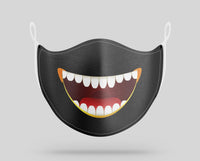 Thumbnail for Big Teeth Face Designed Face Masks