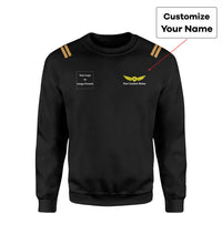 Thumbnail for Custom Name &  LOGO & EPAULETTES (Badge 2) Designed 3D Sweatshirts