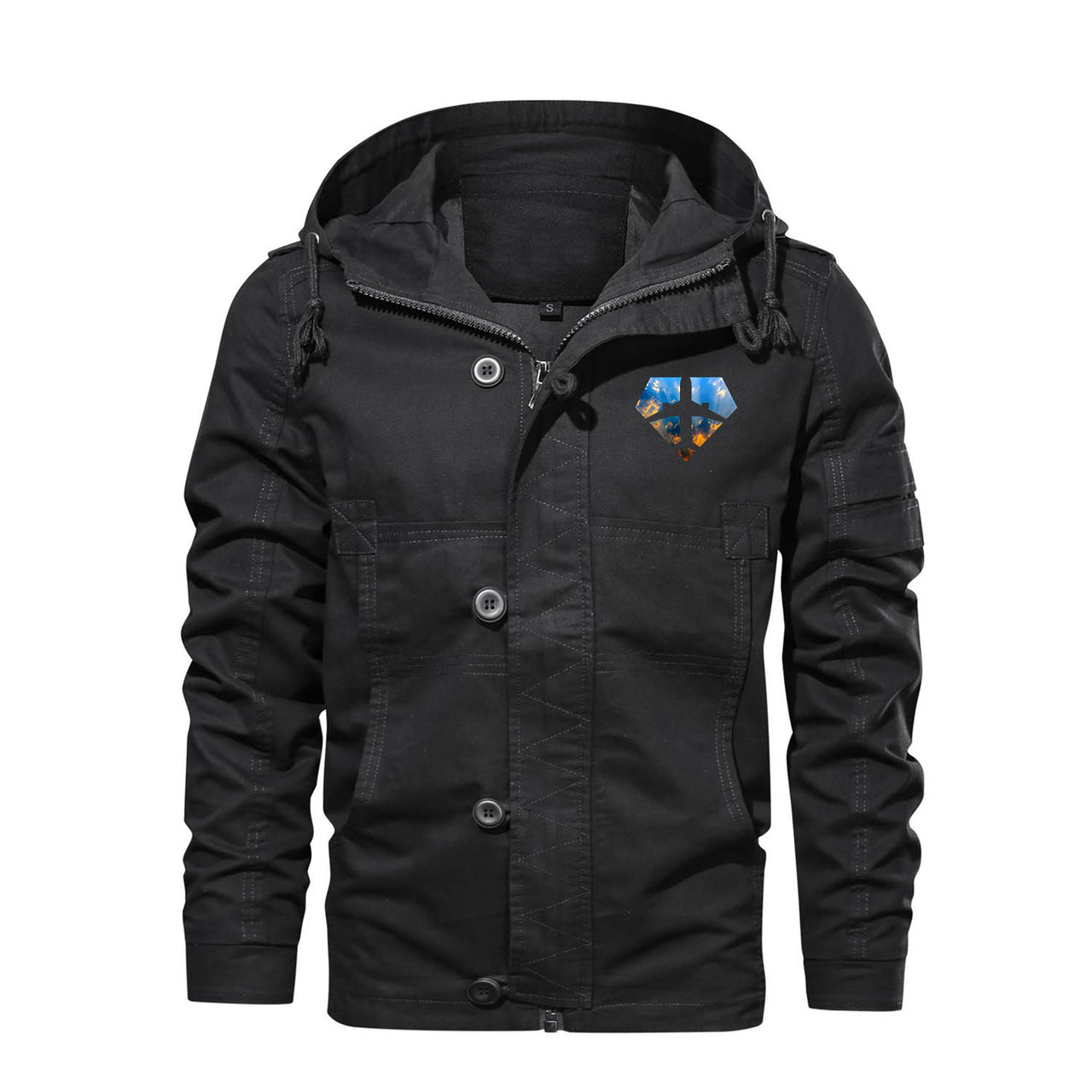 Supermen of The Skies (Sunrise) Designed Cotton Jackets