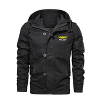 Thumbnail for Pilot & Badge Designed Cotton Jackets