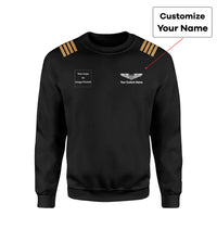 Thumbnail for Custom Name &  LOGO & EPAULETTES (Military Badge) Designed 3D Sweatshirts