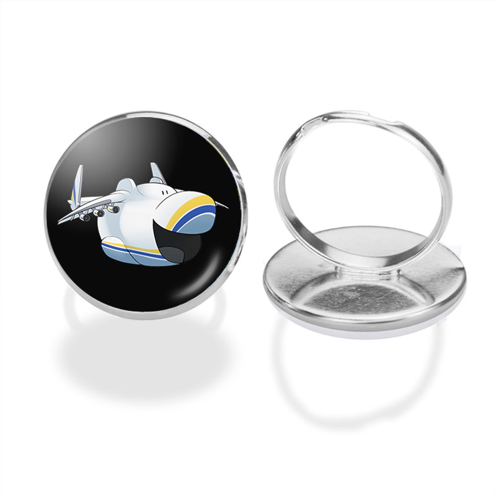Antonov 225 Mouth Designed Rings