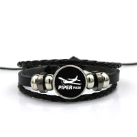 Thumbnail for The Piper PA28 Designed Leather Bracelets