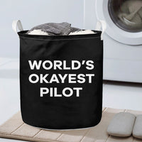 Thumbnail for World's Okayest Pilot Designed Laundry Baskets