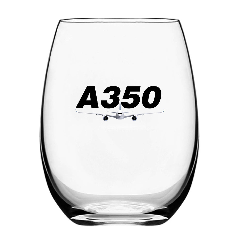Super Airbus A350 Designed Water & Drink Glasses