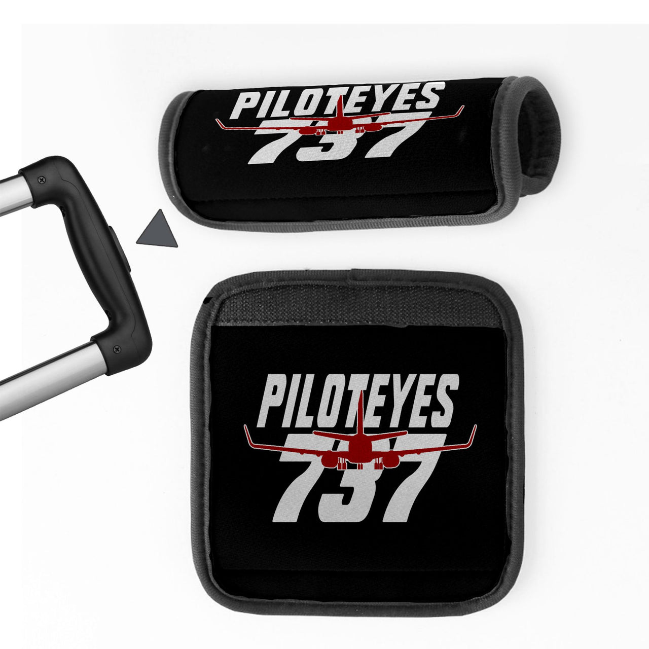 Amazing Piloteyes737 Designed Neoprene Luggage Handle Covers