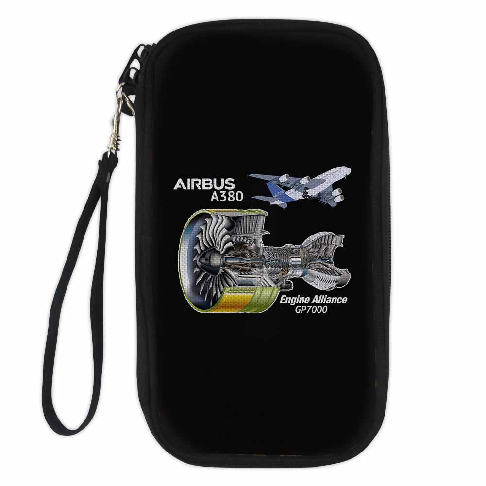 Airbus A380 & GP7000 Engine Designed Travel Cases & Wallets