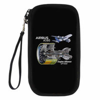 Thumbnail for Airbus A380 & GP7000 Engine Designed Travel Cases & Wallets