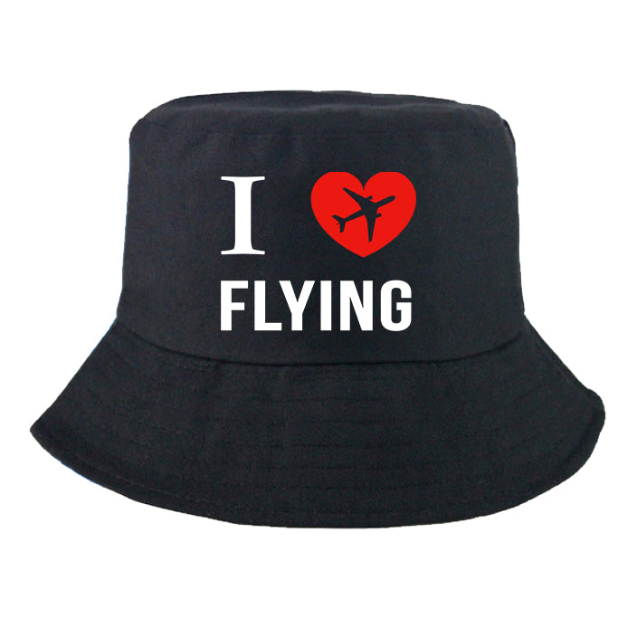 I Love Flying Designed Summer & Stylish Hats