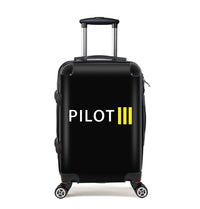 Thumbnail for Pilot & Stripes (3 Lines) Designed Cabin Size Luggages