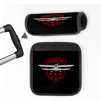 Thumbnail for Born To Fly Designed Designed Neoprene Luggage Handle Covers