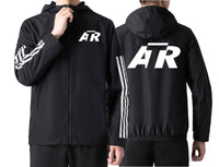 Thumbnail for ATR & Text Designed Sport Style Jackets
