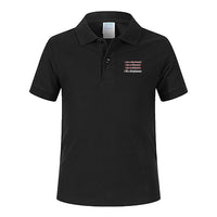 Thumbnail for I Fix Airplanes Designed Children Polo T-Shirts