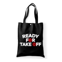 Thumbnail for Ready For Takeoff Designed Tote Bags