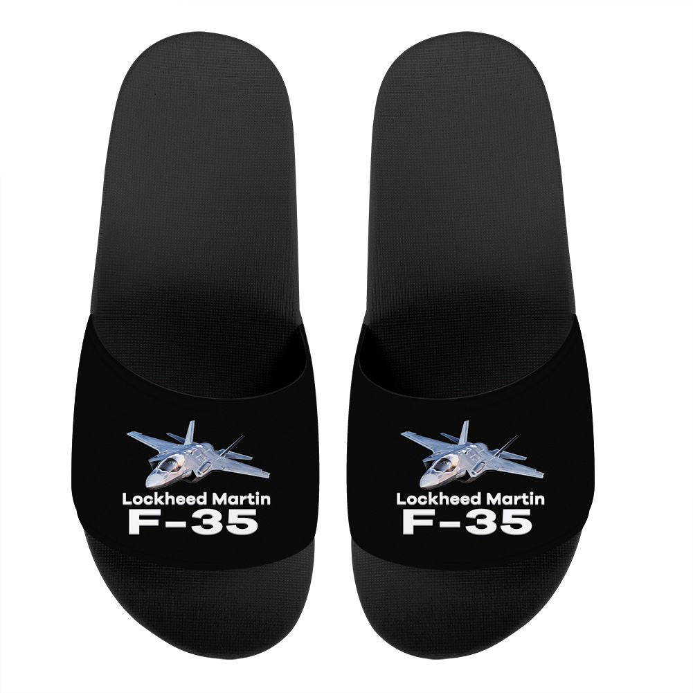 The Lockheed Martin F35 Designed Sport Slippers