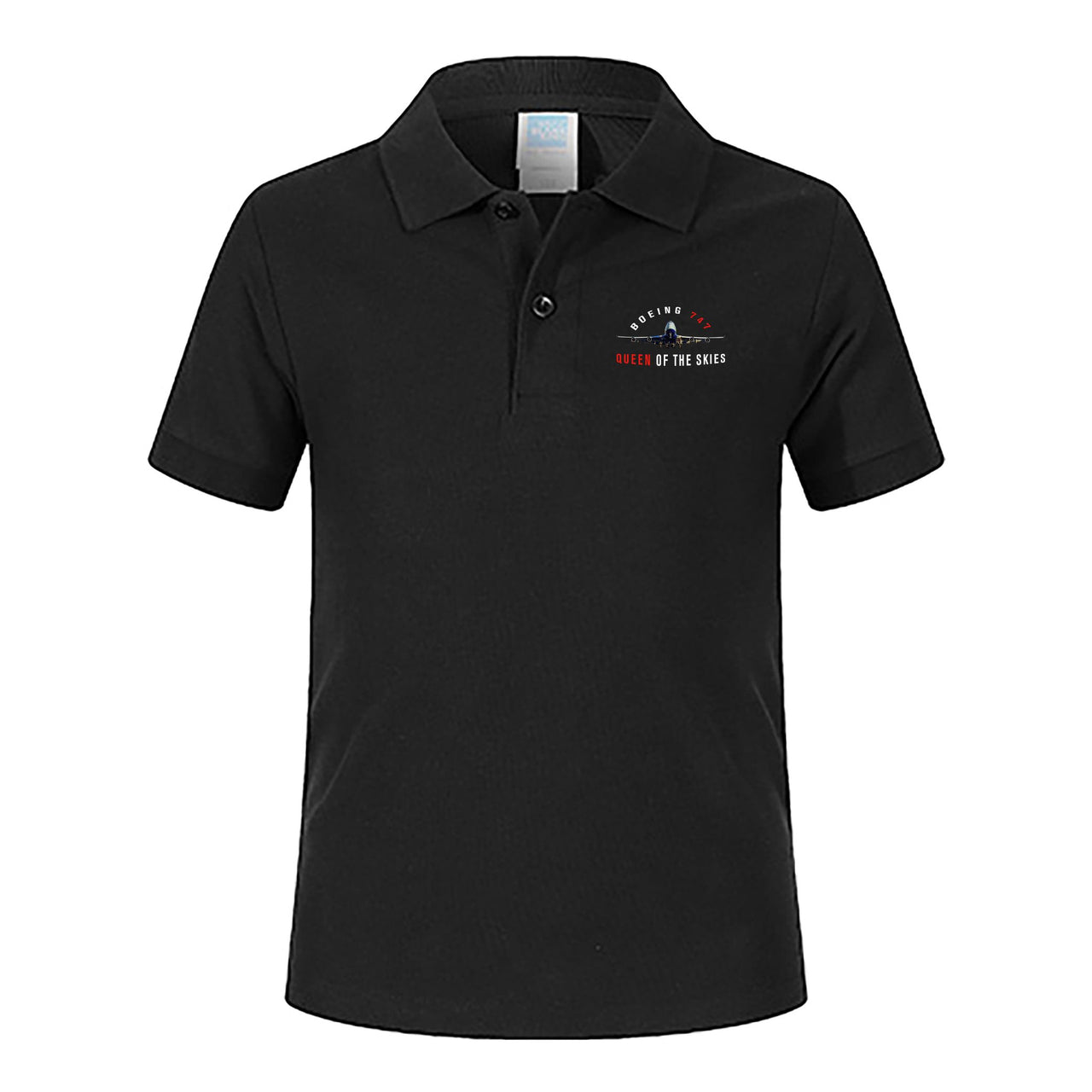 Boeing 747 Queen of the Skies Designed Children Polo T-Shirts