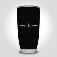 Thumbnail for Boeing 707 Silhouette Designed Tumbler Travel Mugs