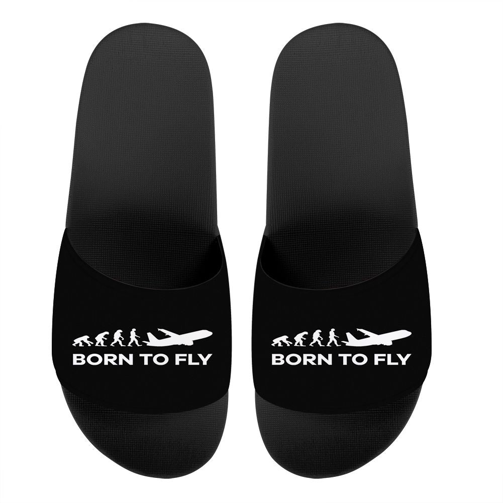 Born To Fly Designed Sport Slippers