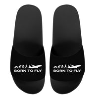 Thumbnail for Born To Fly Designed Sport Slippers